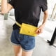 thumbnail image 3 of Cinturón Fanny Packs Riñoneras Mujer Transparente Jelly Chest Bolsos (Amarillo) Likrtyny multifunción de oficina, 3 of 9