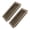 Brown, variant on 4" x 8" Floor Register 2 Pack - Floor Vent Covers Heavy Duty Metal Heat Vent Covers with Rust Proof Finish for Home Floor Heater - Brown