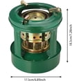thumbnail image 2 of Mini kerosene heater, kerosene stove 1 L capacity portable practical 8 wicks camping stove outdoor picnic iron small kerosene heater for cooking, 2 of 5