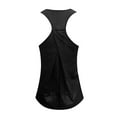 thumbnail image 6 of Messiyo Womens Tank Tops Racerback Tank Tops for Women Workout Tops for Women Athletic Tank Tops for Women Workout Shirts Women Athletic Tops for Women Long Tank Tops for Women Black L, 6 of 7