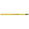 Ticonderoga Pencil, No 2.5 Medium Tip, Yellow, Pack of 12
