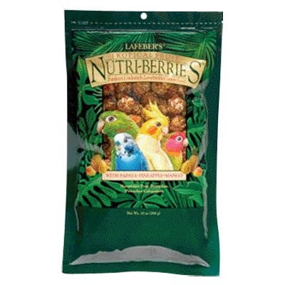 Lafeber's Tropical Fruit Nutri-Berries Parrot Food, (Best Food For Parrot Cichlids)