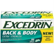 Excedrin Back & Body Caplets 100ct