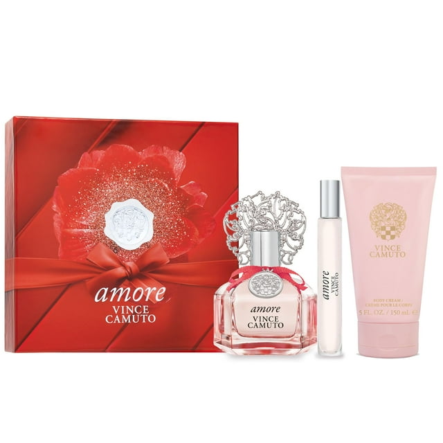 Set de regalo Vince Camuto Amore de 3 piezas, Eau de Parfum, 100 ml