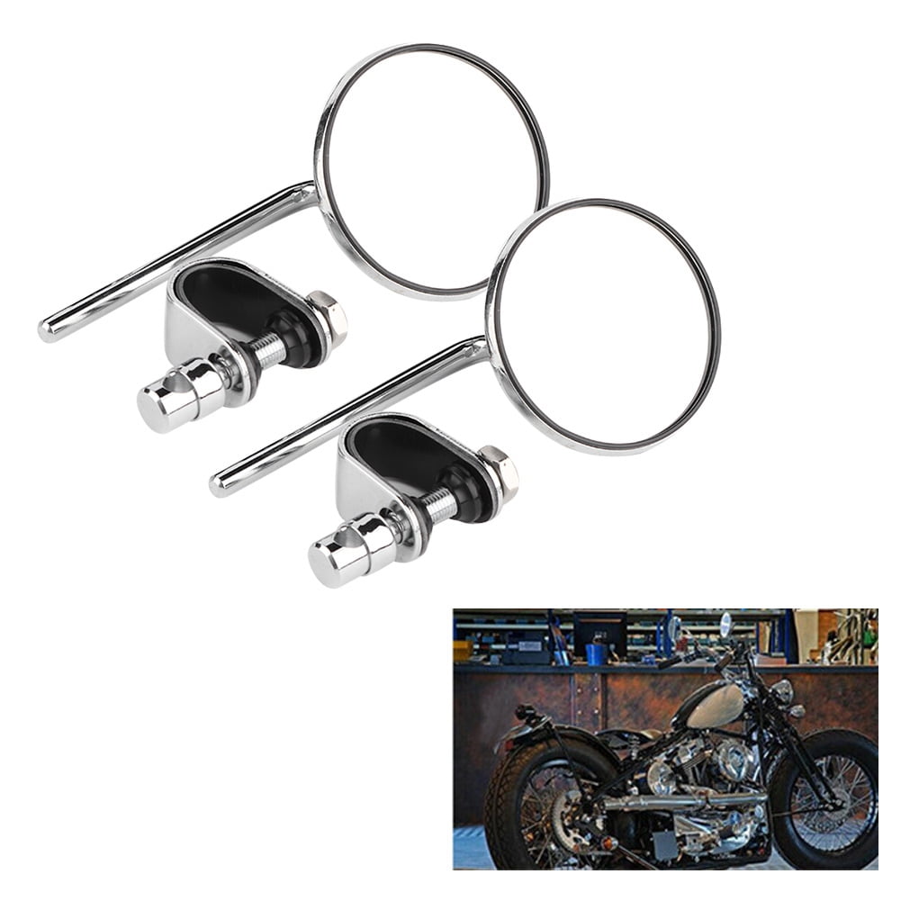Side Mirrors, Motorcycle Rear View Mirror 1 Pair Professional Anti