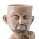 thumbnail image 4 of Maceta con forma de cabeza de maceta y orificio de drenaje, modelo creativo de chico musculoso, maceta para flores Caqui, 4 of 9