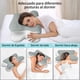 thumbnail image 3 of Almohadas Memory Foam, Almohada Ortopedica Cervical para Dormir el Diseño Ortopédico Ergonómico Alivia el Dolor de Cuello, Adecuada para Dormir de Lado, Espalda o Panza con Fundas Almohadas, 3 of 6