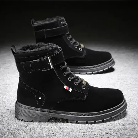 

New Men‘s Cotton Warm Martin Boots For Autumn