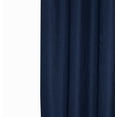 thumbnail image 4 of Dainty Home Hotel Collection Waffle Weave Solid Design Shower Curtain, 70 x 72 in Navy, 4 of 6