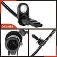 thumbnail image 6 of A-Premium ABS Wheel Speed Sensor Compatible with Ford Five Hundred Freestyle Taurus X Mercury Montego Sable Rear Left AWD Only Fits select: 2008-2009 FORD TAURUS SEL, 2005-2007 FORD FIVE HUNDRED SEL, 6 of 7