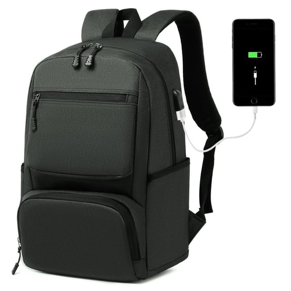 Waterproof Backpack for Men Business USB Charging Male Backpack Large 15.6 Inch Laptop Computer Rucksack Men School Backpack Bag