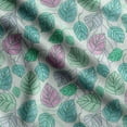thumbnail image 1 of Soimoi Leaves Printed, Poly Canvas Fabric, Decor Sewing Fabric by The Yard 56 Inch Wide,Decorative Fabric for Curtains Tote Bags, Green, 1 of 5