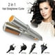 thumbnail image 2 of Plancha de pelo 2 en 1, rizador de pelo portátil, temperatura ajustable, rizador de cerámica, rodillo., 2 of 5