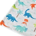 thumbnail image 4 of Baby Blanket for Girls Super Soft Double Layer Minky with Dotted Backing, Elegant Receiving Blanket with Pink Floral Multicolor Printed Blanket 30 x 40 Inch(75x100cm), Navy Blue, 4 of 6