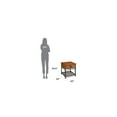 thumbnail image 2 of Homestyles Modern Craftsman Wood End Table in Brown, 2 of 5