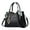 Black, variant on Purses and Handbags for Women Embroidery Top Handle Satchel Fashion Ladies Shoulder Bag Tote Purse Messenger Bags Four Seasons