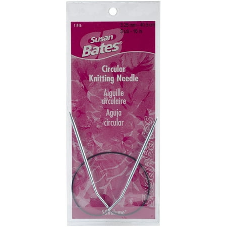 UPC: 0077216005037 | Susan Bates Silvalume Circular Knitting Needles 16 -Size 3/3.25mm