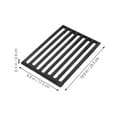 thumbnail image 2 of Masteelf  Fire Grate Iron Firewood Stove Channel Campfire Grill Grille for Black, 2 of 8