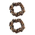thumbnail image 3 of Juego de 2 bandas para el cabello Colcomx Gomas para el pelo suaves con estampado de leopardo, 3 of 6