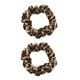 thumbnail image 3 of 2x Leopard Scrunchies Hairband Soft Suede Women Bobble Hair Ties Decoraciones para el cabello 4 Yuyangstore Gomas para el pelo con estampado de leopardo, 3 of 6
