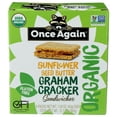 thumbnail image 2 of Once Again Organic Sunflower Seed Butter Graham Cracker Sandwiches 8 ct Pack of 2, 2 of 2