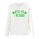 thumbnail image 2 of Uootdi St Patricks Day Long Sleeve Shirts for Women Retro Lucky Clover Tshirt Irish Shamrock Graphic Tee Tops Gift, 2 of 5