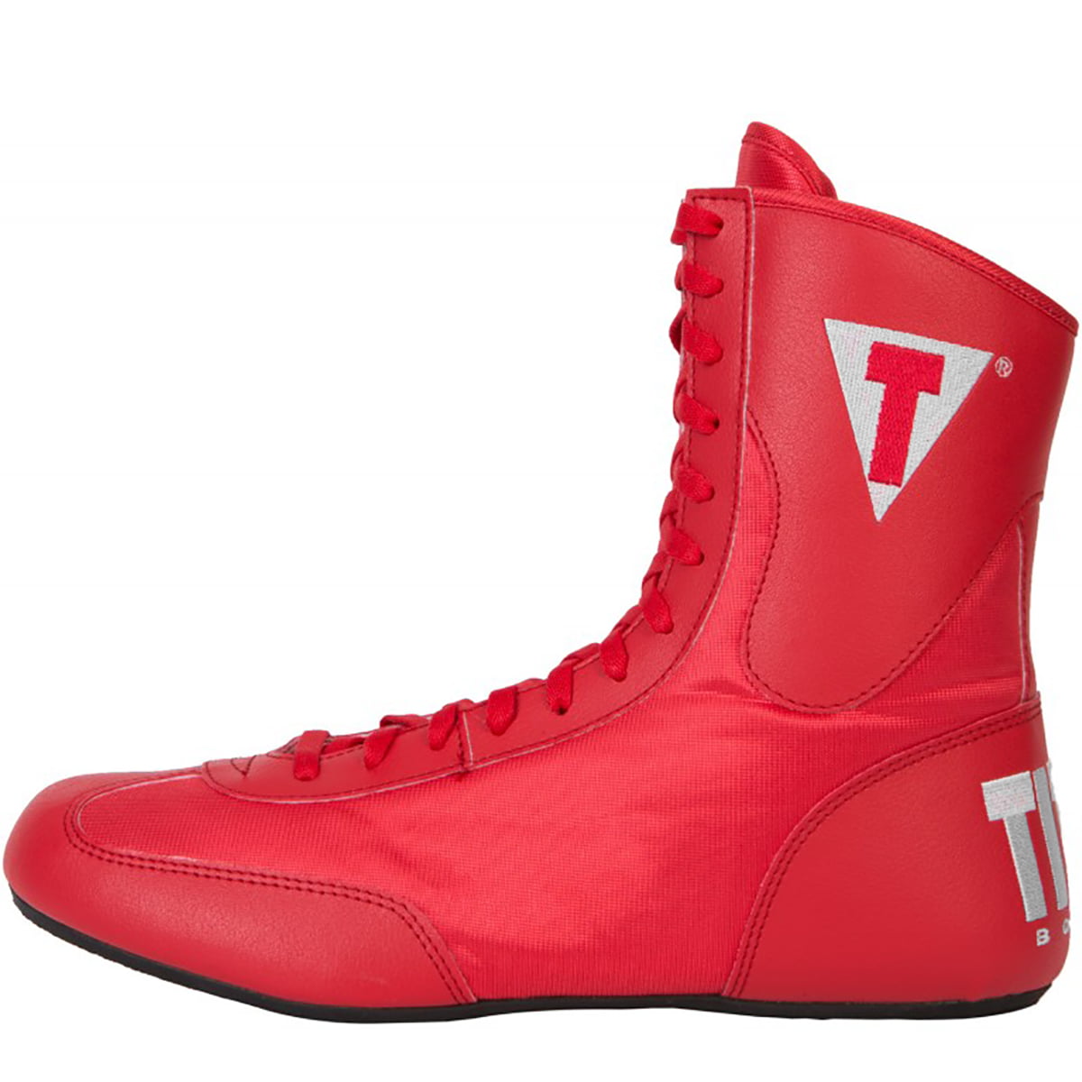 Title Boxing Speed-Flex Encore Mid-Length Boxing Shoes Red 