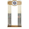 thumbnail image 1 of Trademark Global NHL6000-WJ2 NHL Cue Rack with Mirror - Winnipeg Jets, 1 of 2