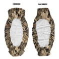 thumbnail image 6 of ZIATUBLES 2-Pack UTV Seat Covers, Universal Waterproof Scratch-Resistant Front Bench Protector Set for Mule, Easy Install Clean for Farm Ranch Truck, Oak Leaf Camo Print, 6 of 8