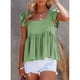 thumbnail image 4 of Top de cuello cuadrado de verano, camisas sin mangas para mujer, Top cuadrado sin mangas informal para mujer, Top sin mangas de moda, el mejor de su clase, 4 of 6