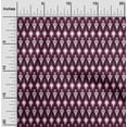 thumbnail image 1 of oneOone Viscose Chiffon Fabric Geometric Ikat Decor Fabric Printed BTY 42 Inch Wide, 1 of 4