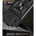 thumbnail image 2 of Magnetic Phone case compatible Moto G73 5G, Slide Camera Lens Protection and Built in 360 Rotatable Ring Holder Cheap and fine, 2 of 5