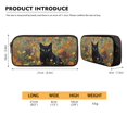 thumbnail image 5 of ZUXONGSY Cat Poppy Flower Print Boys Girls Backpack Cool Book Bag for Primary School Children 4 Piece School Bag Set with Rucksack Lunch Box Pencil Case Water Cup Sleeve, 5 of 6