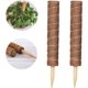 thumbnail image 1 of 2 piezas de estaca para plantas, estaca de fibra de coco, poste de fibra de coco, palo de fibra de coco para trepadoras de plantas de jardín doméstico, extensión de soporte para plantas, 1 of 5
