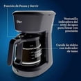 thumbnail image 4 of Cafetera Oster 12 Tazas Negra BVSTDC/12B, 4 of 5