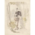thumbnail image 3 of Albert Neuhuys 19x24 Black Modern Framed Museum Art Print Titled - Standing Young Man Reading a Letter (1854 - 1914), 3 of 5