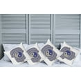 thumbnail image 2 of Ambesonne Hamsa Throw Pillow Cover 4 Pack, Japanese Ying Yang, 20", Royal Blue and Cream, 2 of 5