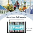 thumbnail image 4 of NSF 74 in. 3-Glass Door Commercial Refrigerator 62.5 Cu.Ft. Display Refrigerator, Merchandiser, 4 of 18
