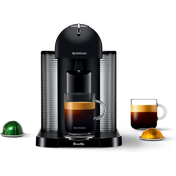 Open Box Nespresso Vertuo Coffee and Espresso Machine by Breville - MATTE BLACK
