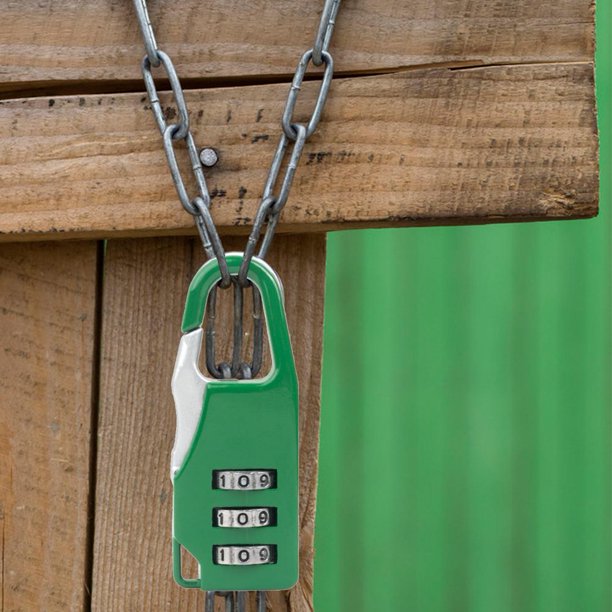 Ropa de Deporte Mini candado de combinación de 3 dígitos Candado de equipaje de viaje de aleación de zinc (verde) Ehuebsd Para Estrenar