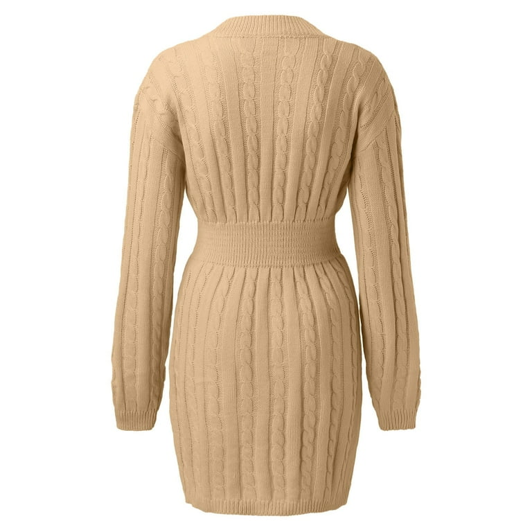 Knitted Embroidery Bodycon Dress Knitted Embroidery Bodycon Dress