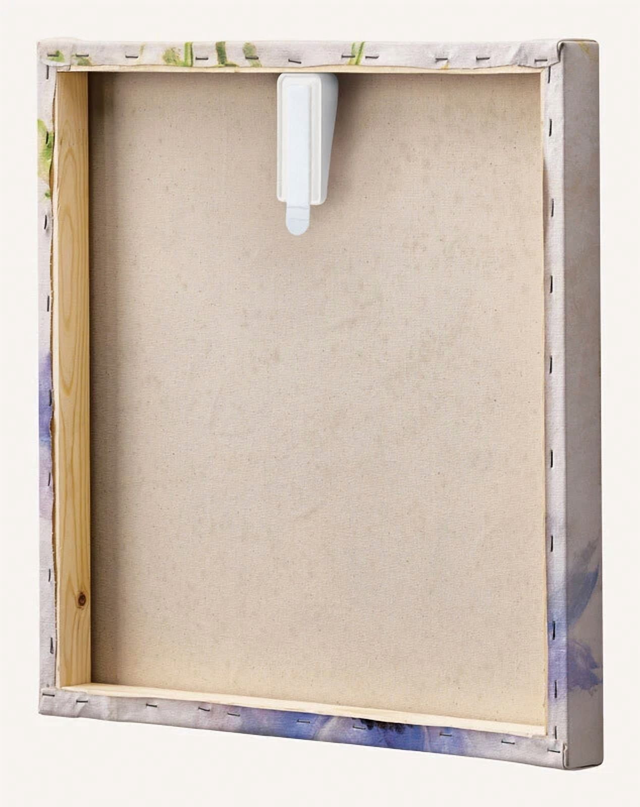 3M 17044-Es Matte White Plastic Self Adhesive Canvas Picture Hanger Large