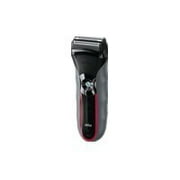 Braun Series 3 320s-4 - Shaver - cordless - black/red/gray