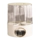thumbnail image 1 of Contenedor de almacenamiento de arroz dispensador de grano 6 cuadrícula hogar de cereal multifunción transparente recipiente de almacenamiento para, 1 of 9