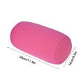 thumbnail image 1 of Round Neck Pillow,Lower Back Support Cylinder Microbead Roll, Soft Touch Fabric,Tube Cervical Support For Travel Or In Home,30×14CM, 1 of 6