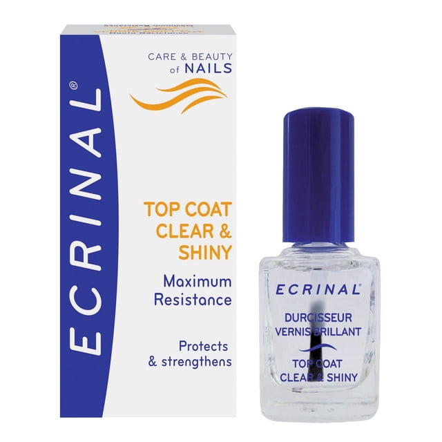 Ecrinal Maximum Resistance Clear And Shiny Topcoat