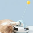 thumbnail image 3 of Juguete interactivo para gatos perfecl Campana Catnip Varita Palo Teaser Azul, 3 of 7
