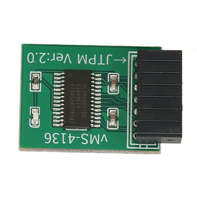 Módulo TPM 2.0 Interfaz LPC Material estable, de alta seguridad y duradero Módulo LPC de 14 pines para placa base MSI Trusted Platform