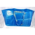 thumbnail image 4 of Smallzonex 10 Pack Large Blue Frakta Reusable Shopping Bags - Heavy Duty Storage  Travel Tote, 4 of 8