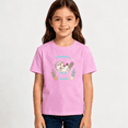 thumbnail image 2 of Girls Graphic Tees Otter Treasure In My Paws Cartoon Kids T Shirt Ocean Cute Tee 100% Cotton Short Sleeve Soft Tops 4-13Y, 2 of 5